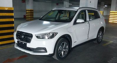 寶馬之諾“插電”SUV實車曝光 搭四驅系統