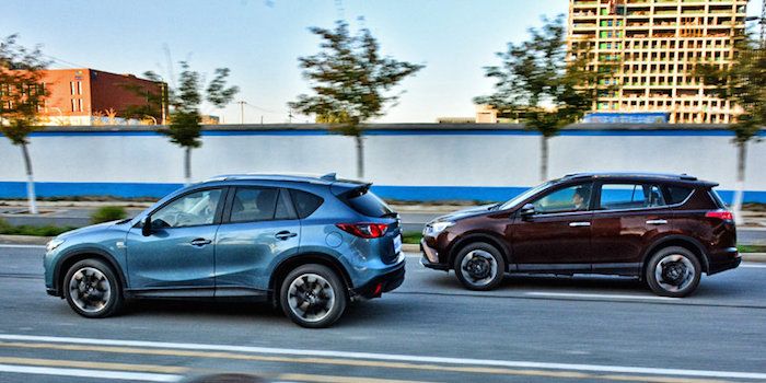 “要風(fēng)度不要溫度” 馬自達(dá)CX-5對比RAV4