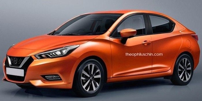 新一代日產陽光假想圖曝光 新設計風格