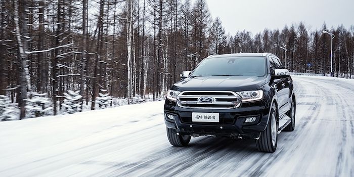 達成冰火兩重天 冰雪試駕福特全系SUV