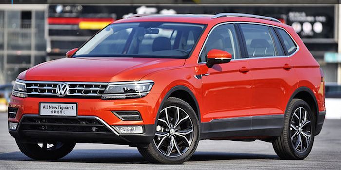 上汽大眾公布途觀L三款車售價 27.68-35.98萬