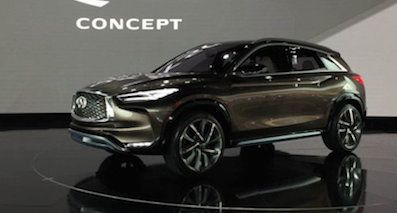英菲尼迪新一代QX50概念車發布 搭2.0T