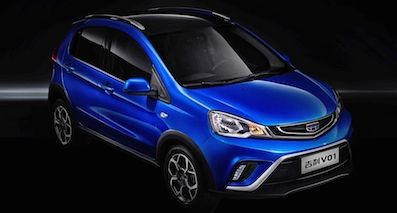 或二季度上市 吉利小型SUV V01官圖發(fā)布