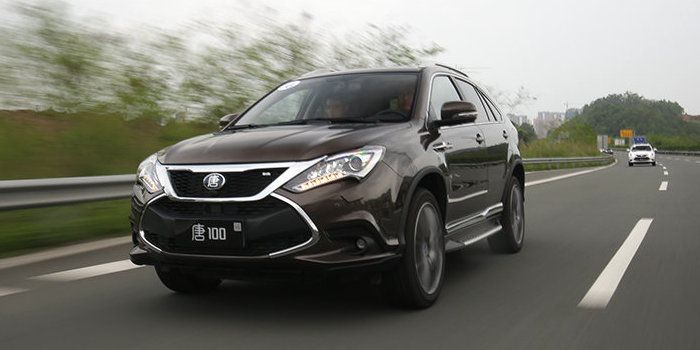 跑的不比保時捷慢 試駕比亞迪唐100車型