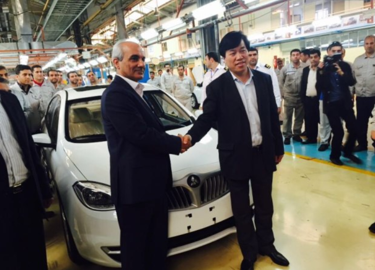 車企“一帶一路”之華晨：3年內在伊朗產銷達30萬輛