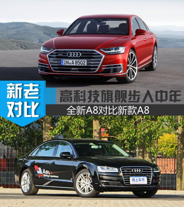 高科技旗艦步入中年 全新A8對(duì)比現(xiàn)款A(yù)8-圖1