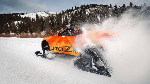 日產(chǎn)370ZKI雪地車 2018芝加哥車展亮相