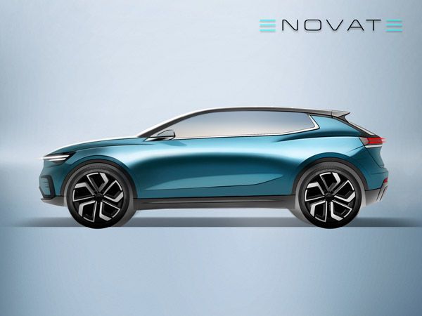 SUV，電咖,電咖ENOVATE，電咖ENOVATE首款產(chǎn)品設(shè)計(jì)圖曝光