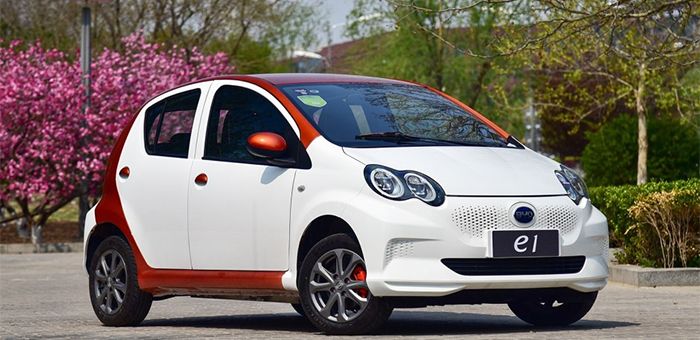 比亞迪e1純電動車上市 補貼后5.99萬起售