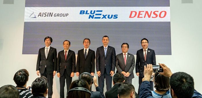 愛信與電裝合資公司“BluE Nexus”亮相車展