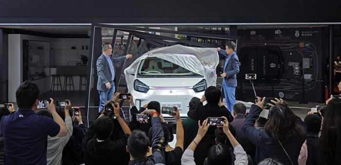 奇點(diǎn)汽車全球首發(fā)iC3 以豐田授權(quán)的eQ為基礎(chǔ)