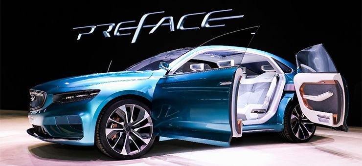 吉利全新概念車PREFACE于車展全球首發亮相 