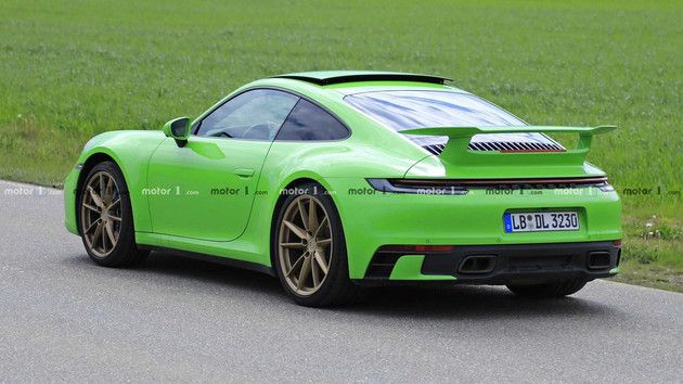 新車，全新保時捷911,新車諜照
