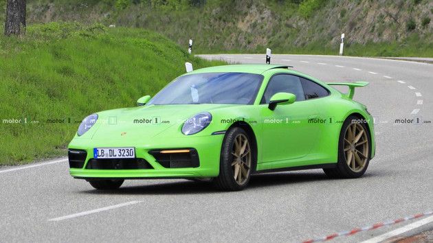 新車，全新保時捷911,新車諜照
