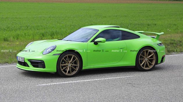 新車，全新保時捷911,新車諜照