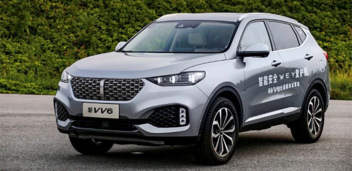 2020款WEY VV6上市 售價14.8-17.5萬元