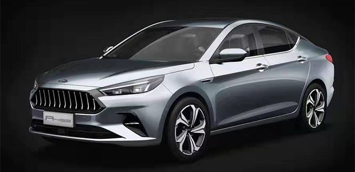 江淮A432轎車官圖發布 將于成都車展首發