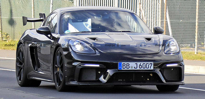 超309千瓦 保時(shí)捷718 Cayman RS諜照曝光