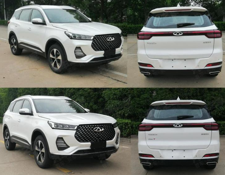 新增1.6T車型 全新奇瑞瑞虎7申報圖曝光 