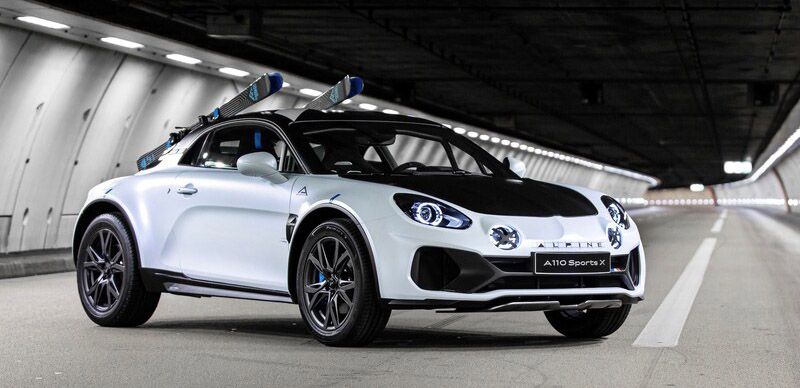 雷諾Alpine A110 Sports X概念車官圖發布
