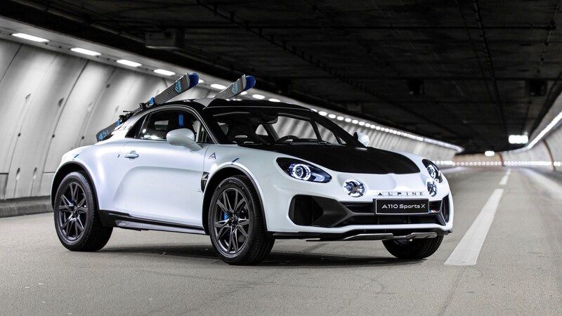 雷諾Alpine A110 Sports X概念車官圖發(fā)布