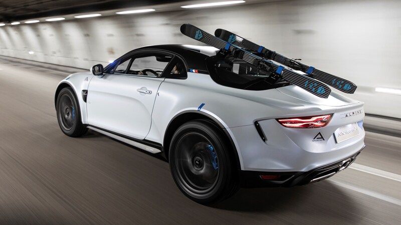 雷諾Alpine A110 Sports X概念車官圖發(fā)布