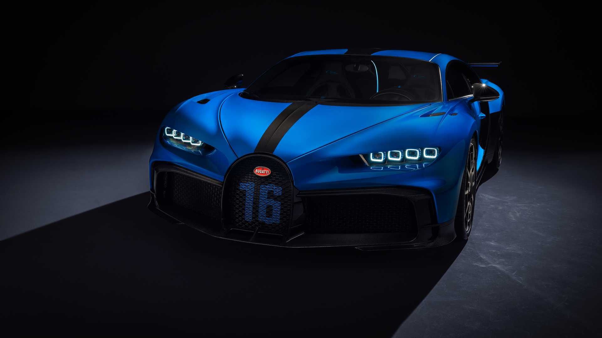 布加迪Chiron Pur Sport發布 限量16臺/約合2488萬
