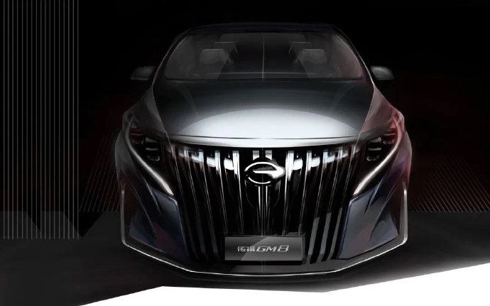 前臉神似豐田埃爾法 傳祺GM8新車型曝光