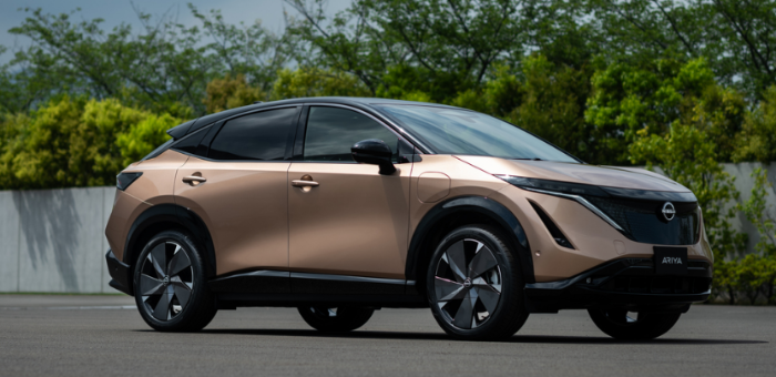 采用全新logo 日產Ariya純電動車型全球首發