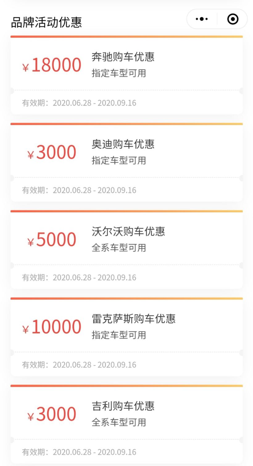 購車補貼