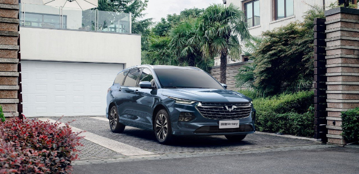 定位緊湊型MPV 五菱凱捷實車圖正式發布