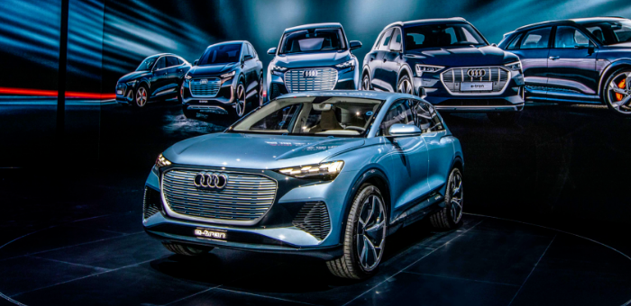 續航超450公里 奧迪將于2022年國產Q4 e-tron