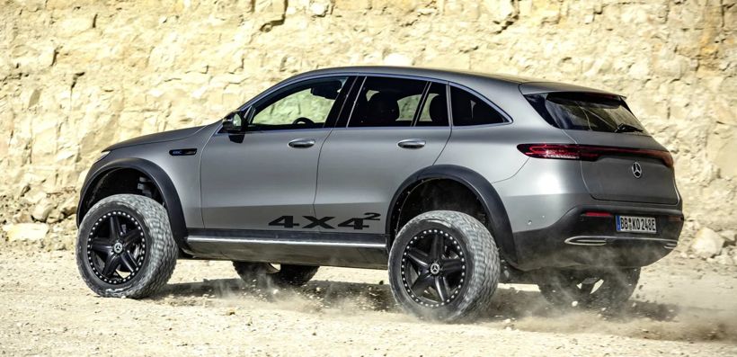 純電動SUV 奔馳發布EQC 4x42原型車