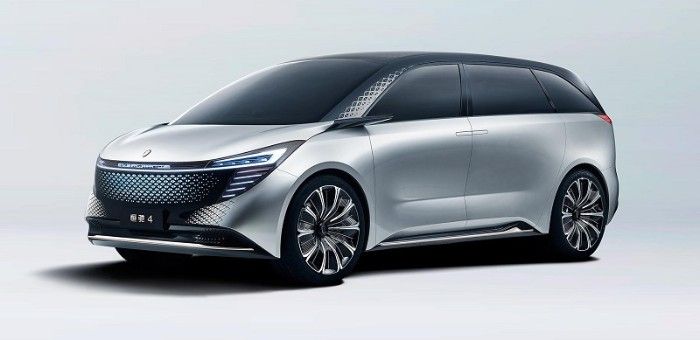 恒馳4設計專利圖曝光 定位7座純電動MPV
