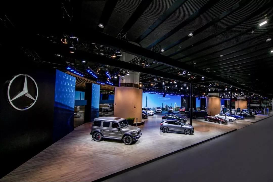 新一代AMG GT四門跑車上市引爆，廣州車展的奔馳展臺有什么魅力？