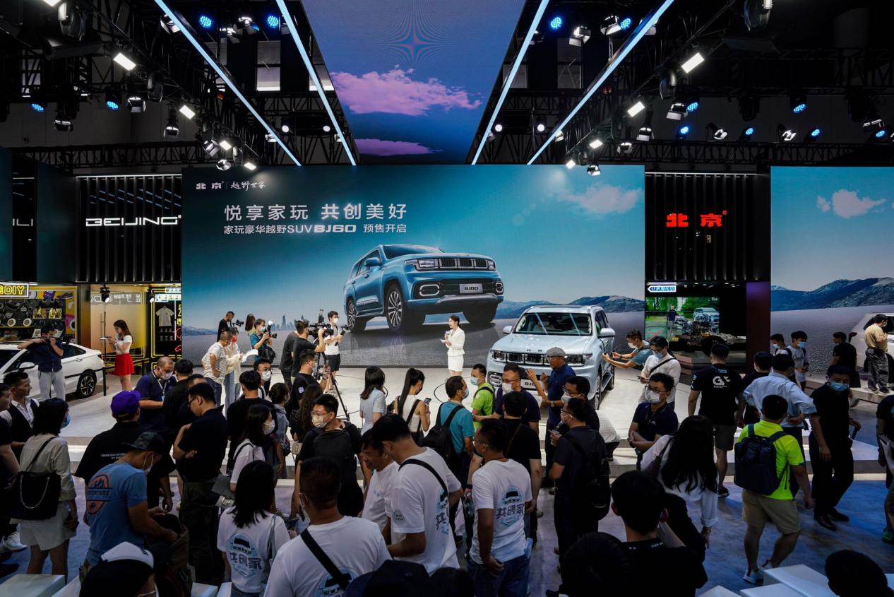 BJ60、魔方領(lǐng)銜，北京汽車“玩”轉(zhuǎn)成都車展