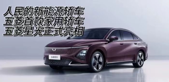 視頻：五菱首款家用轎車(chē)五菱星光正式亮相