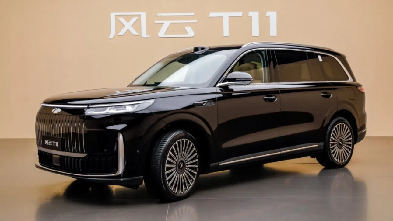 奇瑞風(fēng)云T11成都車展首發(fā)亮相 6座大型增程式SUV